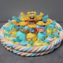 GÂTEAU DE BONBONS "YELLOW SPONGE"