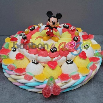 GÂTEAU DE BONBONS "MICKEY"