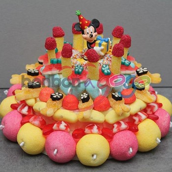 GÂTEAU DE BONBONS "MICKEY"