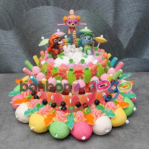 Acheter Gateau De Bonbons Trio Pat Patrouille Bonbon A Gogo Com