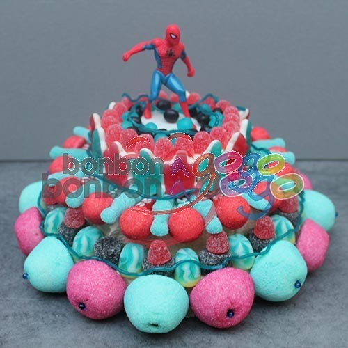 GÂTEAU DE BONBONS "TRANSFORMERS"