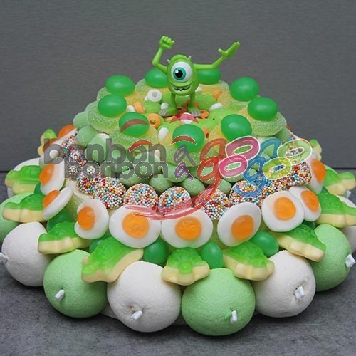 GÂTEAU DE BONBONS "MARSUPILAMI"