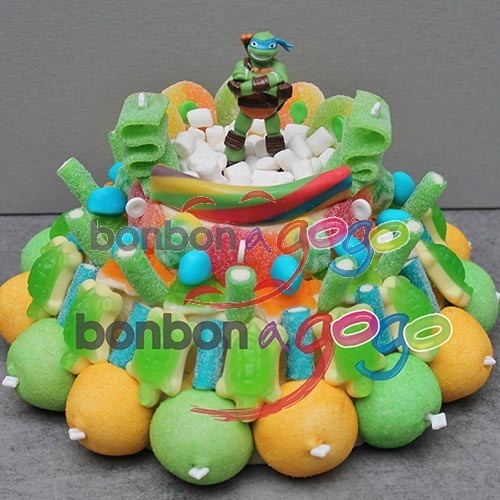 Achat Gateau De Bonbons Heros Tortue Ninja Bonbon A Gogo Com Achat Gateau De Bonbons Heros Tortue Ninja Bonbon A Gogo Com