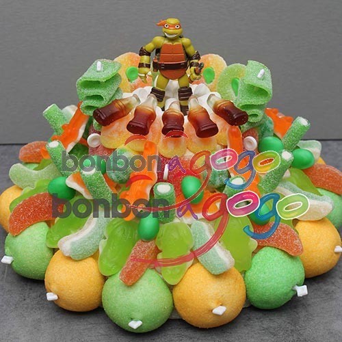 Achat gâteau de bonbons Héros "Tortue Ninja"