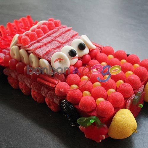 gateau de bonbons cars a gogo