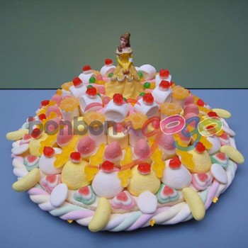 GÂTEAU DE BONBONS "BELLE"