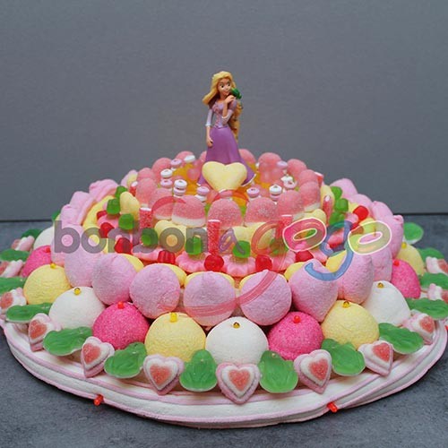 Gâteau anniversaire Raiponce