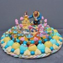 GÂTEAU DE BONBONS "LA BELLE ET LA BÊTE"