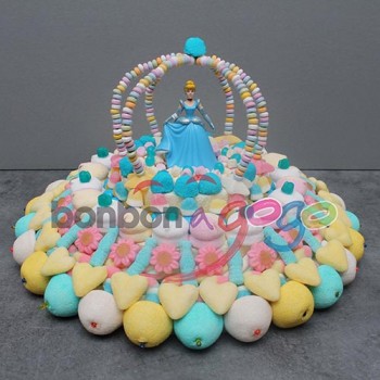 GÂTEAU DE BONBONS "CENDRILLON"