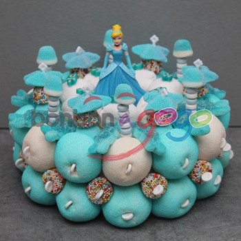 GÂTEAU DE BONBONS "PRINCESSES"