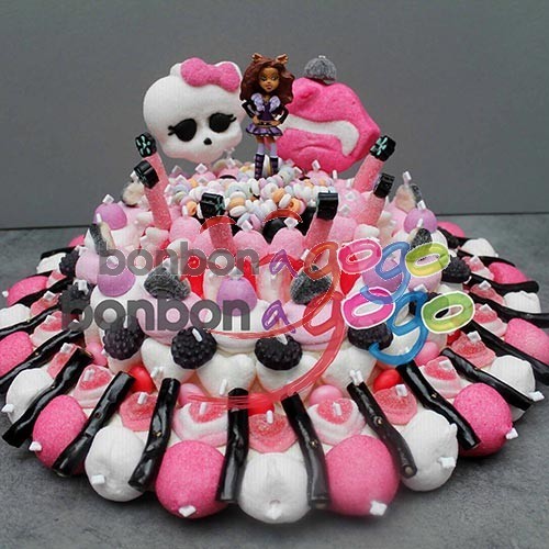Acheter Gateau De Bonbons Monster High Party Bonbon A Gogo Com Acheter Gateau De Bonbons Monster High Party Bonbon A Gogo Com