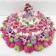 GÂTEAU DE BONBONS "LA BELLE ET LA BÊTE"