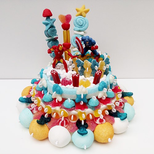 Achat Gateau De Bonbons Heros Iron Man Captain America Bonbon A Gogo Com Achat Gateau De Bonbons Heros Iron Man Captain America Bonbon A Gogo Com