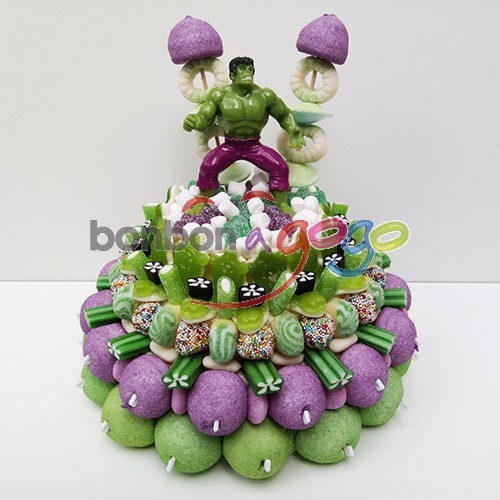 Achat Gateau De Bonbons Heros Hulk Bonbon A Gogo Com Achat Gateau De Bonbons Heros Hulk Bonbon A Gogo Com