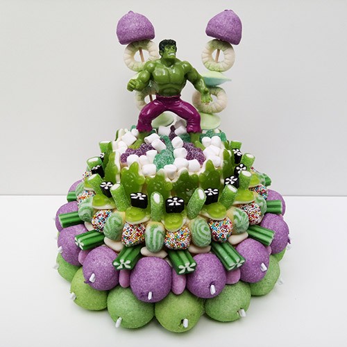 Achat Gateau De Bonbons Heros Hulk Bonbon A Gogo Com