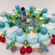 GÂTEAU DE BONBONS "PSG"