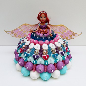 GÂTEAU DE BONBONS "Winx Bloom"