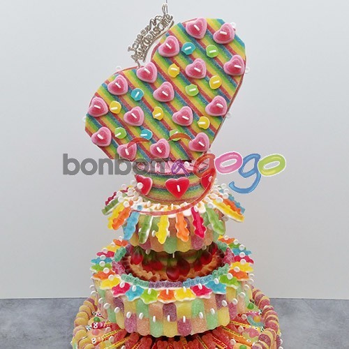 Acheter Gateau De Bonbons Anniversaire Birthday Bonbon A Gogo Com