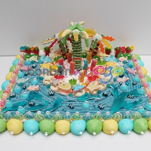 Gâteau de bonbons Voyage