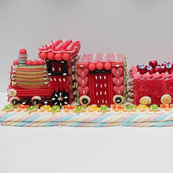 GÂTEAU DE BONBONS "TRAIN"