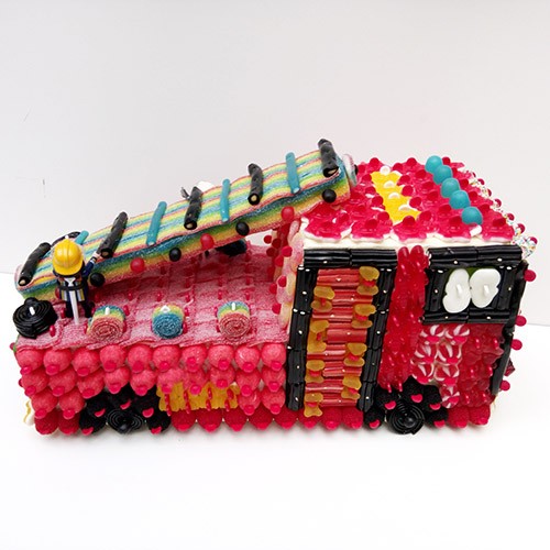Gateau De Bonbons Camion De Pompier Bonbon A Gogo Com Gateau De Bonbons Camion De Pompier Bonbon A Gogo Com