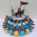 GÂTEAU DE BONBONS "LES CHEVALIERS"