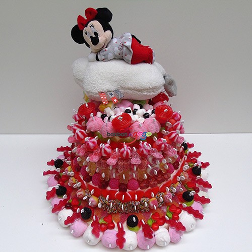 Acheter Gateau De Bonbons Minnie Bonbon A Gogo Com