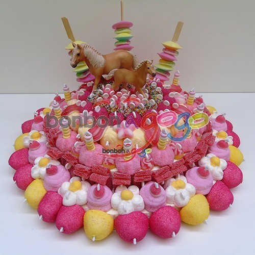 GÂTEAU DE BONBONS "ÎLE"