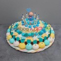 GÂTEAU DE BONBONS "NAISSANCE GARÇON"