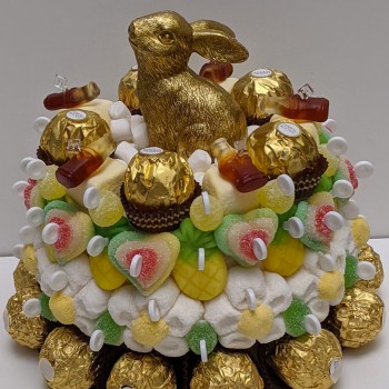 GÂTEAU DE BONBONS "Lapin Choco"