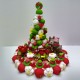 GÂTEAU DE BONBONS "MAISON DE NOËL"