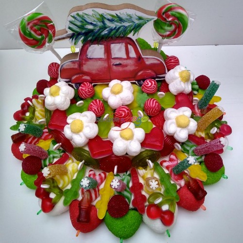 Gâteau de bonbons Papa Noël 320mm