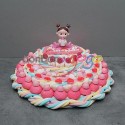 GÂTEAU DE BONBONS "PINK BABY"