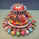  GÂTEAU DE BONBONS "C'EST LA FÊTE"