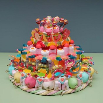  GÂTEAU DE BONBONS "C'EST LA FÊTE"