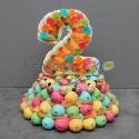  GÂTEAU DE BONBONS "2 ANS"