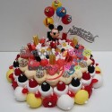 GÂTEAU DE BONBONS "MICKEY PARTY"